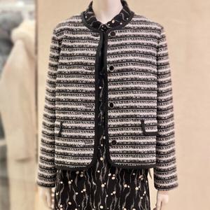 [벨리시앙]트위드 파이핑 재킷 JK4106