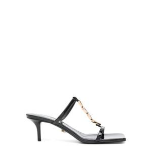 베르사체 로고 디테일 오픈 토 샌들 1018735D2VE 1B00V TP935014222