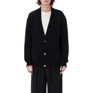 Balmain 로고 인타르시아 니트 버튼업 가디건 AH1KM000KC88 EAB TP943186482