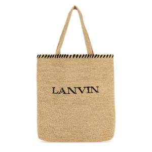 Lanvin 로고 자수 탑 핸들 백 LWBGST00RAF1P24 6510 TP934461203
