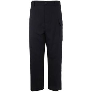 Marni 하이웨이스트 스트레이트 레그 팬츠 PUMU0095U0TW839 00B99BLUBLACK TP944704021