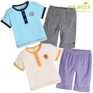 [모이몰른]유아 카멜 상하복 세트 M252STG06P