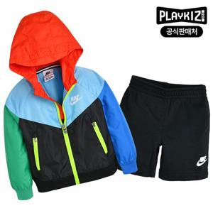 [플레이키즈프로]나이키 키즈 윈드러너 상하복 세트 A242ST894P