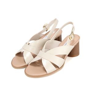 [본사운영] 바바라 소가죽 밴딩 여성힐샌들 6cm_AAH451