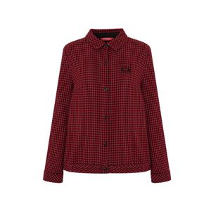 [택가 199,000원] 크로커다일레이디 깅엄 체크 풀오픈 셔츠_CLDWBL201