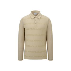 캘러웨이골프긴팔 CQK CMTY24S301_BE 남성 봄 로고 자갸드 하이브리드 긴팔 티셔츠