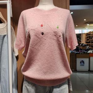 밀스튜디오 DP02 단추포인트라운드니트 LR5kts122