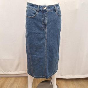 올리비아하슬러 HC04 신축성이  좋은 캐쥬얼한 데님 롱 스커트 OHEMSK103