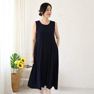 [웬디즈갤러리]리스본 강연 나시 원피스 /데일리 이지룩 휴가 ROP134