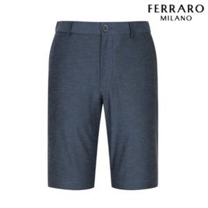 [페라로밀라노] 남성 샴브레이 반바지 네이비 AM0ESL26149