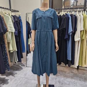 [더아이잗]더아이잗 허리 스트링 집업 원피스 IR6M0OP961