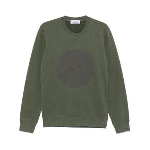 스톤아일랜드 오가닉 코튼 저지 스웨트셔츠 811566388