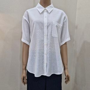 [더아이잗]더아이잗 린넨 반팔 셔츠 블라우스 IR5M0BL931