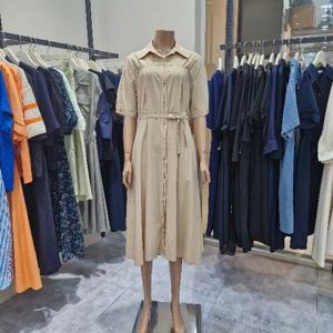 [더아이잗]더아이잗 벨티드 A라인 원피스 IR6M0OP921