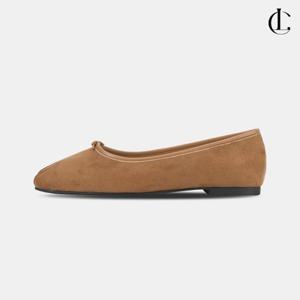 엘케이트 여성 플랫슈즈 플랫퍼 가벼운 단화 스웨이드 발레슈 LNIN006