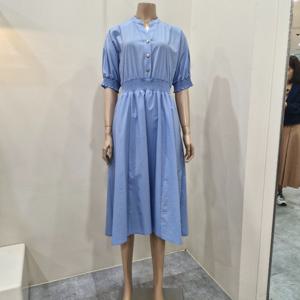 [더아이잗]더아이잗 시어서커 밴딩 원피스  Ip7m0op721