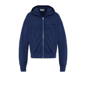 알렉산더 맥퀸 후드 티셔츠 839217QTADU0438 MIDNIGHT BLUE TONA