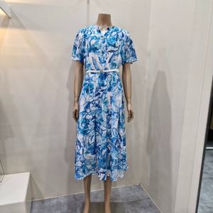 [더아이잗]더아이잗 일러스트 스릿넥 플리츠 원피스 Ip6a0op251