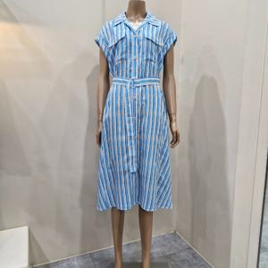 [더아이잗]더아이잗 턴업 아웃포켓 셔츠 원피스 IR6A0OP161