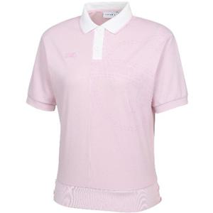 [와이드앵글]여성 CO 와글 블루종 폴로 티셔츠 WWM24252P7