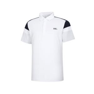 [와이드앵글]남성 CO 하프 슬리브 컬러블록 폴로 티셔츠 WMM24274W2