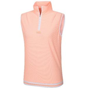 [와이드앵글]여성 CO 집업 폴로 슬리브리스 WWM24278O4