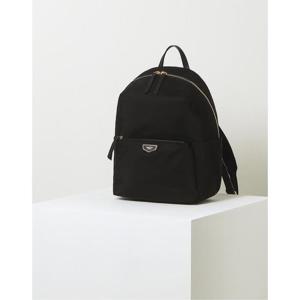 [헤지스ACC][LILY] 베이직 나일론 레더 콤비 라운드 백팩 M HIBA3E304W2