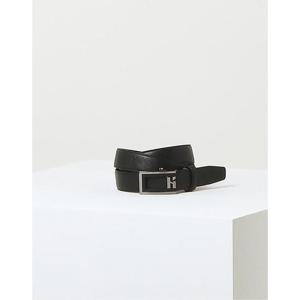 [헤지스ACC]HJBE2F775_블랙 버클장식 소가죽 자동벨트