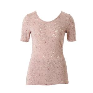 비너스 부드러운 피팅감 모달 번아웃 여성 내의 3부 상의 VLG6052A