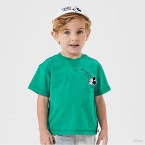 [디즈니베이비]미키데일리반팔티(GREEN)_79S321015