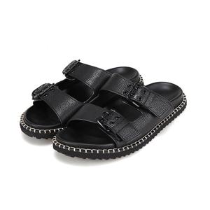 [본사운영] 바바라 소가죽 플랫 남성샌들 1.5cm_BMI301