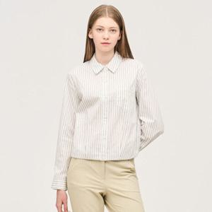 [링스골프]여성 밑단 턱 셔츠 L21E1JS157_WH_HDD