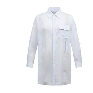 [링스골프]여성 스트라이프 긴기장 셔츠 L21E1JS156_BL_HDD