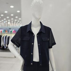 [꼼빠니아]카라넥  메쉬 스트링 반팔 숏자켓 CAFU5-WJK200_CJ