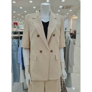 [더아이잗]더블 버튼 반팔 재킷 IR5A0JK181BE10_DJ