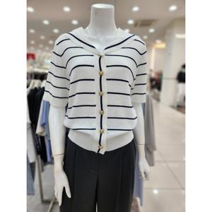 [더아이잗]스트라이프 세일러 칼라 가디건 IR5M1CD841IV_DJ