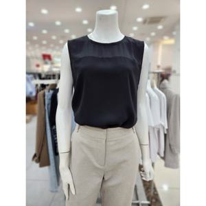 [더아이잗]배색 민소매 블라우스 IR5M0BL901_DJ