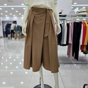 [꼼빠니아]벨티드 핀턱  치마바지 CAFU4-WPL150_CJ