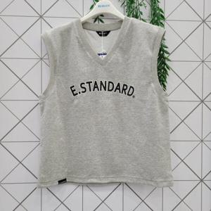 [에꼴리에]브이넥 스탠다드 셋업 조끼 24B0701_GN