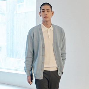 [애드호크]남성 루즈핏 베이직 V넥 가디건 HA3GD02_CA