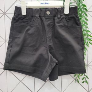 [에꼴리에]4부 밴딩 면 스판 바지 24B0255_GN