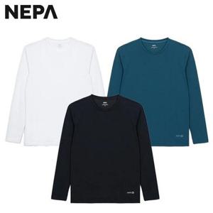 [네파]여름용 남성 도노 라운드 냉감 긴팔 티셔츠 - 7K35300_HDD
