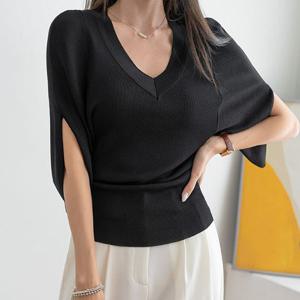 [나크21] 슬림한 썸머 가오리 니트 NK52-TS-90