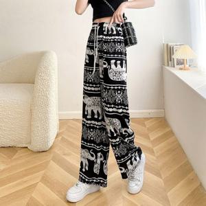 태국바지 시원한 여름 태국 코끼리 밴딩 바지 ULM-0362