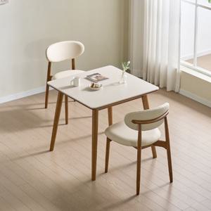 CZ2382 세라믹 2인용 원목식탁 세트 800 1color