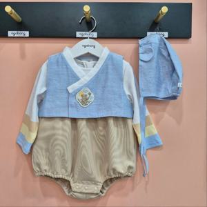 [아가방]남아한복바디수트(조끼) 01S027902
