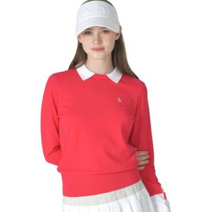 [헤지스골프] 코랄 여성 홑겹 카라 니트HWSW5C617C2