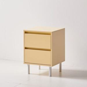 [착불배송] C7450 400 2단 서랍장 2colors 서랍수납장 다용도서랍장 침실서랍장 서재서랍장 거실서랍장 거실수납장 서랍협탁 2단서랍장 미니서랍장