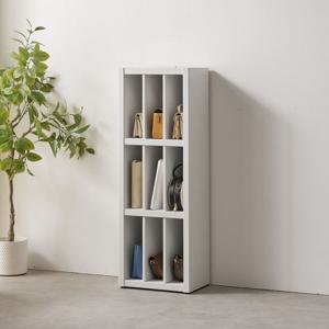 [착불배송] HD130 수납장 책장 서류보관함 3단 9칸 1color 3단수납장 9칸수납장 사무용수납장 3단책장 책장수납장 책꽂이 다용도수납장