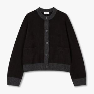 톰보이  배색포인트 라운드넥 가디건 (9175451981)